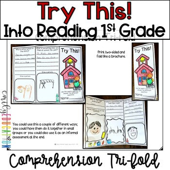 Try This! Comprehension Activities | Into Reading | 1st Grade | Module 1, Week 1