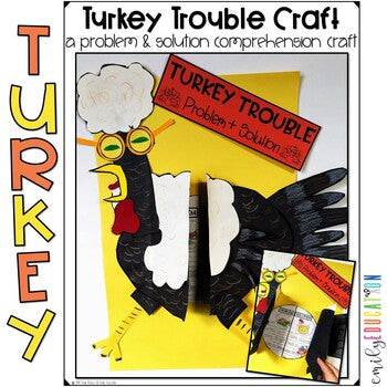 Turkey Trouble Activities Google Seesaw and Print