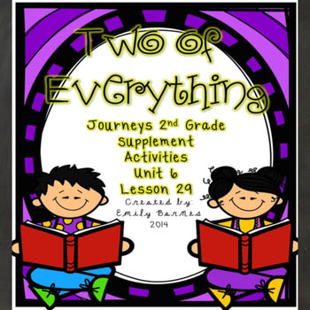 Two of Everything Supplement Activities Journeys 2nd Grade Lesson 29