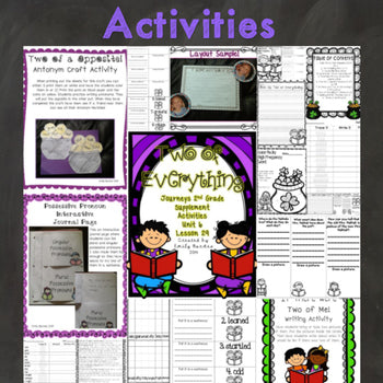 Two of Everything Supplement Activities Journeys 2nd Grade Lesson 29