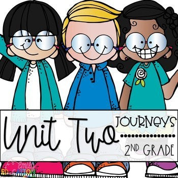 Unit 2 Journeys 2nd Grade Bundle Supplements