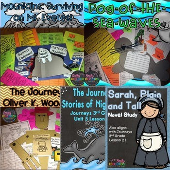 Unit 5 Bundle Journeys 3rd Grade