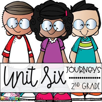 Unit 6 Bundle Journeys 2nd Grade Supplement Activities