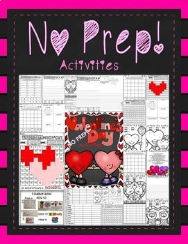 Valentine's Day Activity BUNDLE