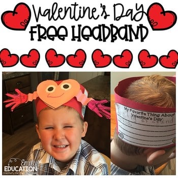 Valentine's Day Headband Craft Freebie