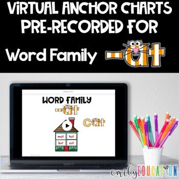 Word Family -at Seesaw Activities