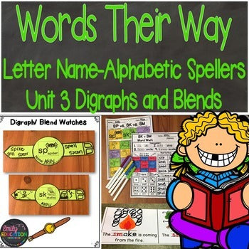 Words Their Way-Letter Name Alphabetic Spellers Activities 1