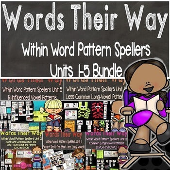 Words Their Way-Within Word Pattern Spellers Activities 1