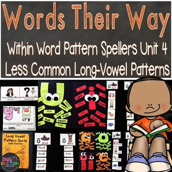 Words Their Way Within Word Pattern Spellers Unit 4