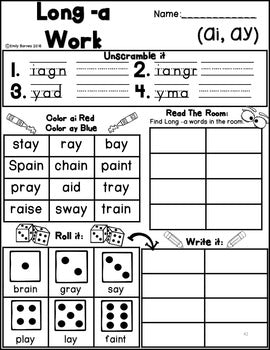 Words Their Way Within Word Pattern Spellers Unit 4