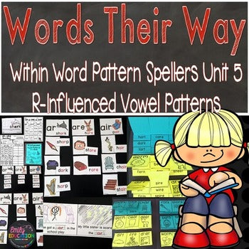 Words Their Way Within Word Pattern Spellers Unit 5