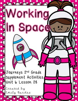 Working in Space Journeys 2nd Grade Supplement Activities Lesson 28