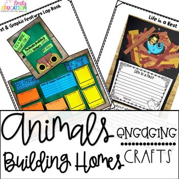 Animals Building Homes Journeys 2nd grade Unit 2 Lesson 6