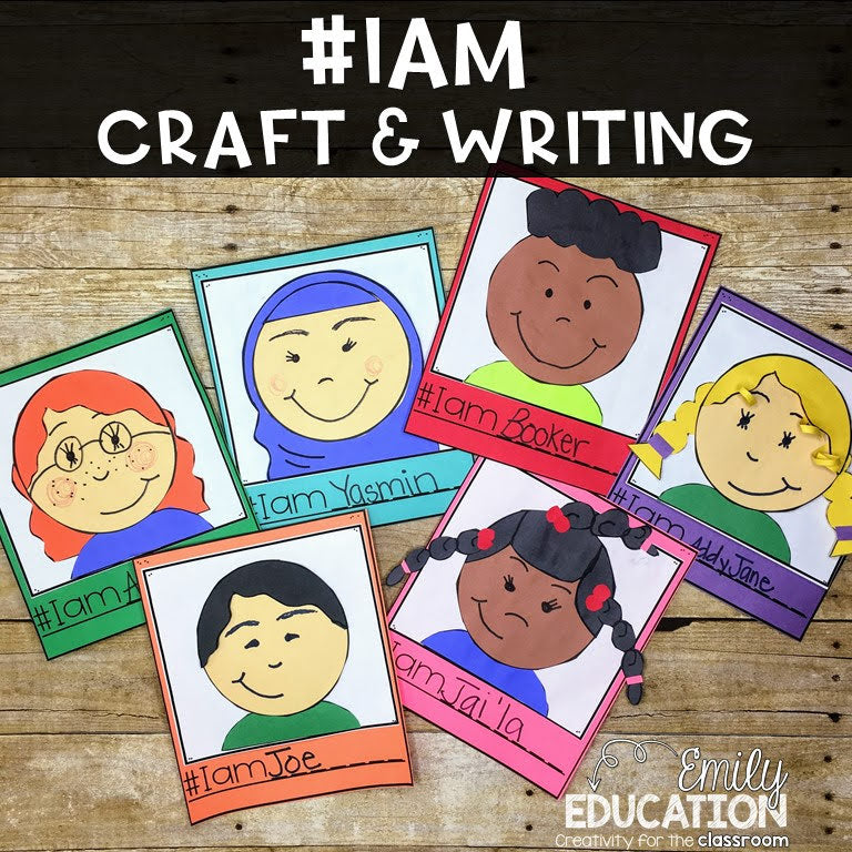 I Am Poem writing and craft activity