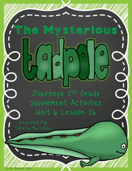 The Mysterious Tadpole Journeys 2nd Grade Supplement Activities Lesson 26