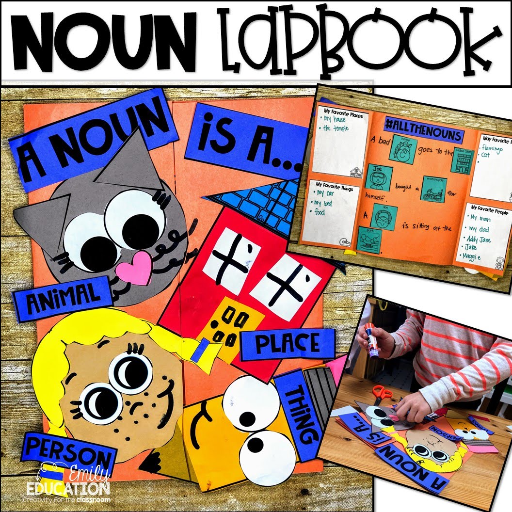 Noun Lapbook Activities