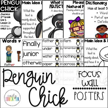 Penguin Chick Journeys Supplement Materials 2nd Grade Lesson 21