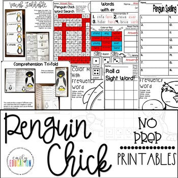 Penguin Chick Journeys Supplement Materials 2nd Grade Lesson 21