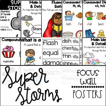 Super Storms Supplement Materials Aligned with Journeys 2nd Grade