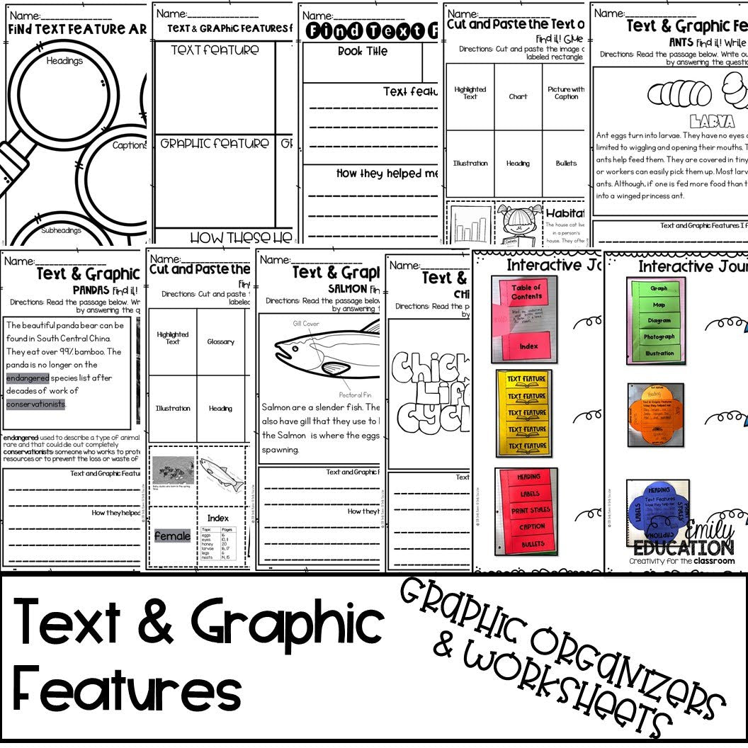 Text and Graphic Features