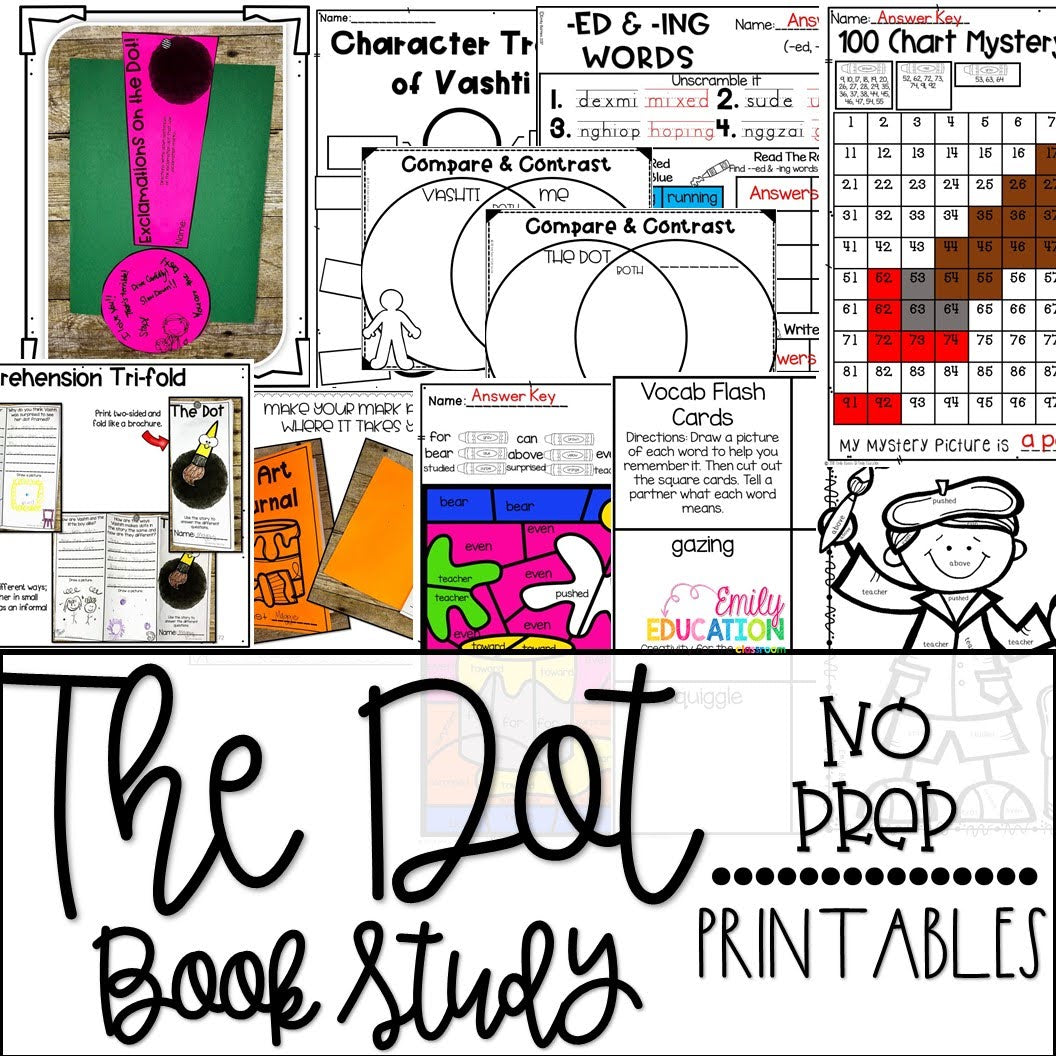 The Dot Activities The Dot Day Peter Reynolds