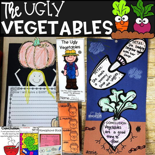 The Ugly Vegetables Supplement Materials Aligned with Journeys 2nd Grade