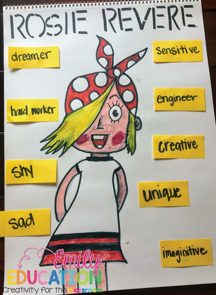 learning character traits with Rosie Revere