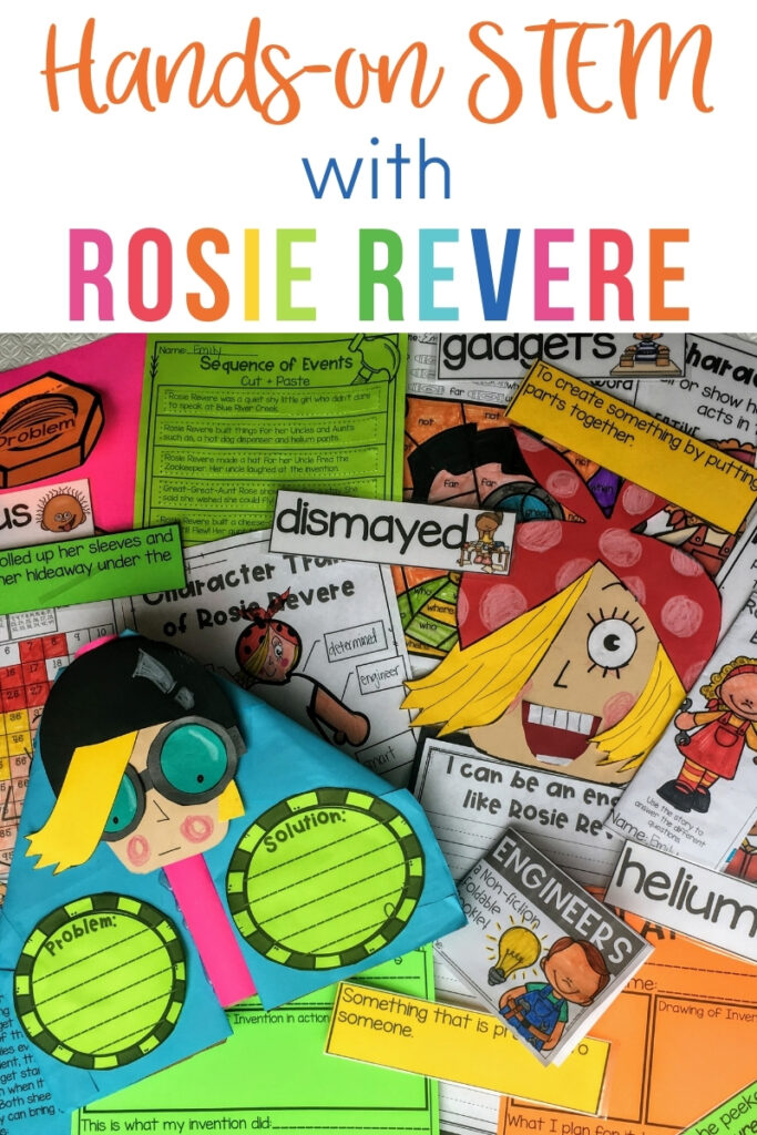 hands-on STEM activities to use with Rosie Revere 