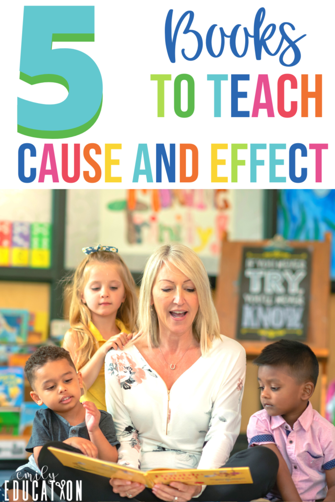 5 books that can be used as mentor texts for teaching cause and effect