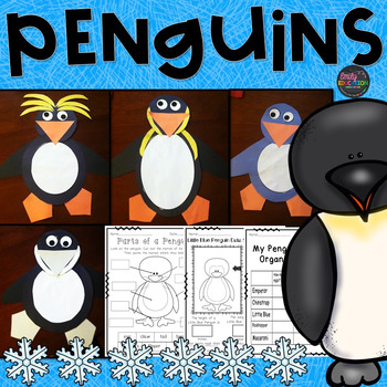 Let's Talk Penguins science and nonfiction penguin unit