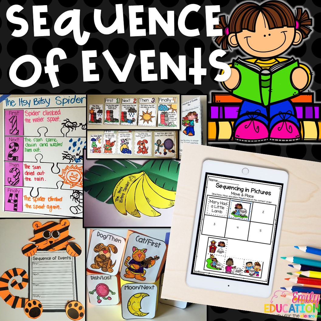 Sequence of Events Activities Google and Seesaw Included Emily Education