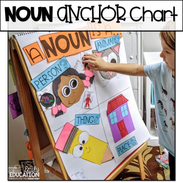 noun anchor chart