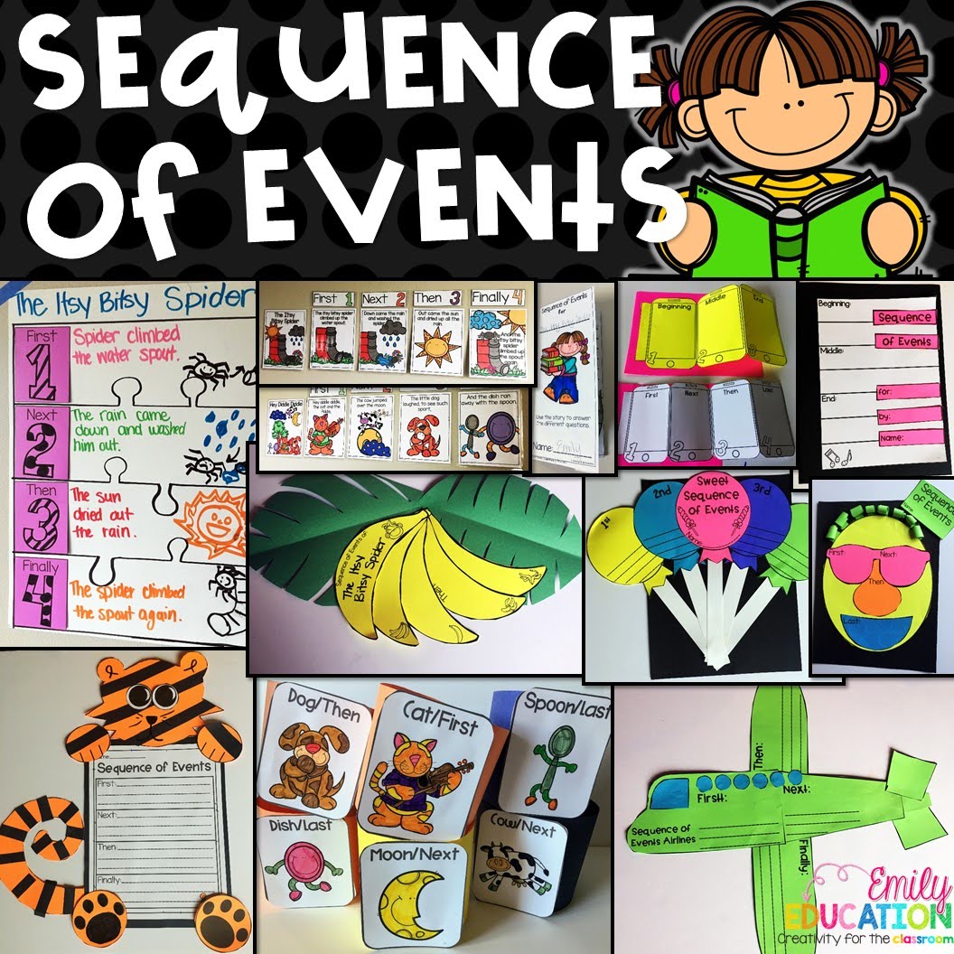 Sequence of Events Activities for the whole year! Emily Education