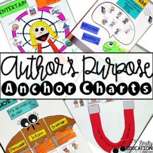 authors purpose anchor charts