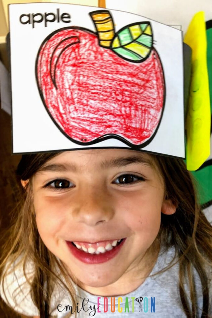 alphabet hats are a great way for students to review letters