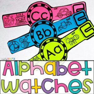 Alphabet Activities | Watches - Emily Education