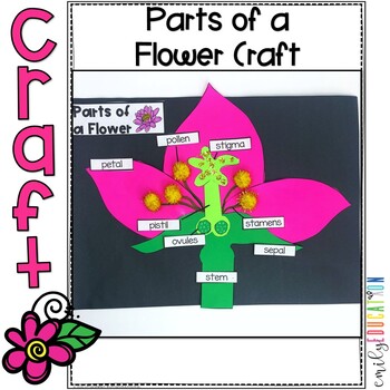 Parts of a Flower Craft and Activities - Emily Education