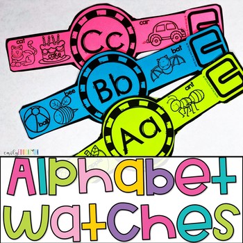 alphabet watches students can make and wear