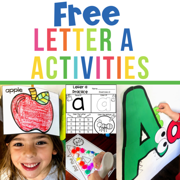 Free Teaching Resources: Letter A Activities - Emily Education