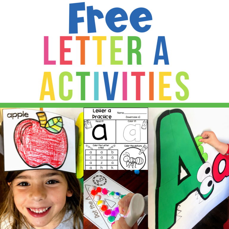 Free Teaching Resources: Letter A Activities - Emily Education