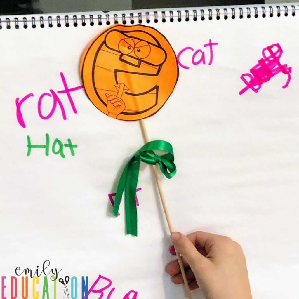 Sneaky e wand makes changing words fun and interactive