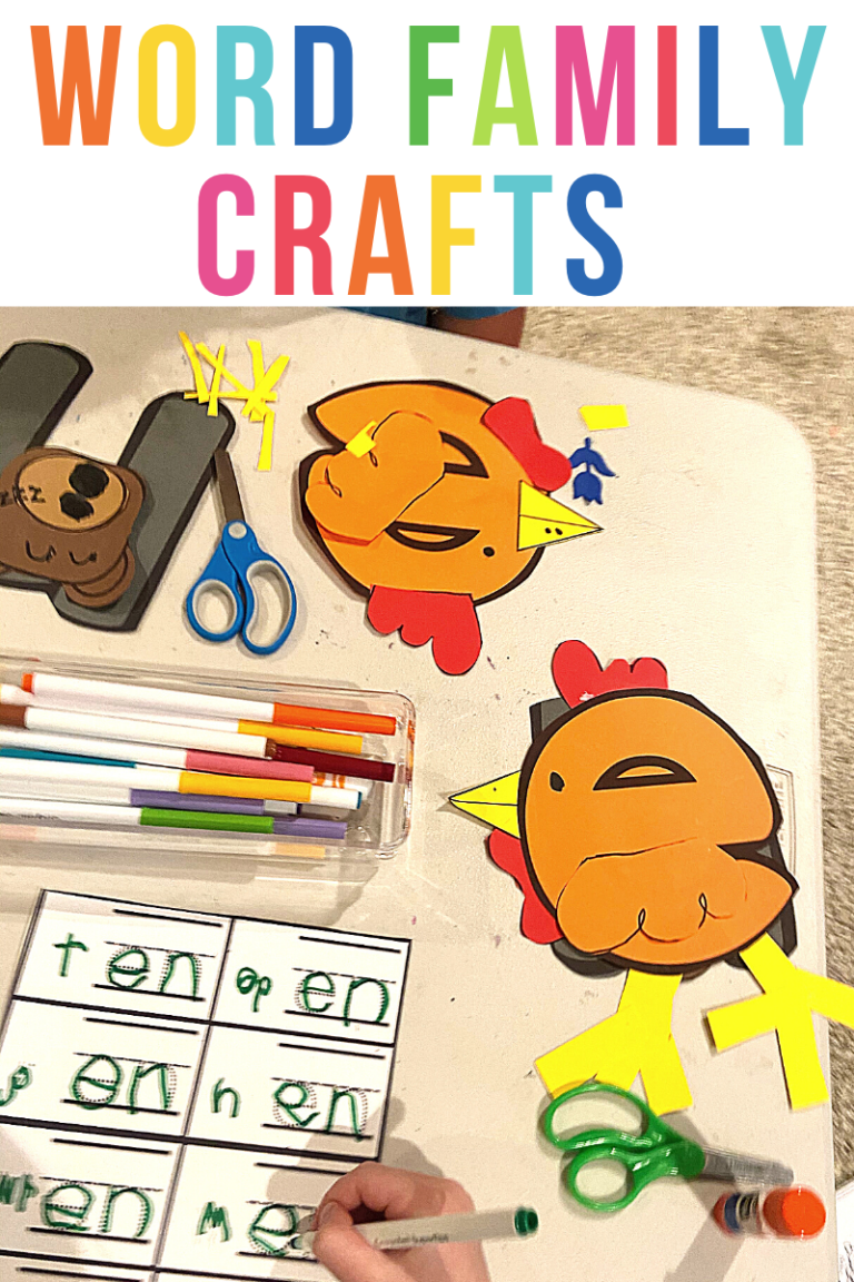 Word Family Craft Activities Your Students Will Love - Emily Education