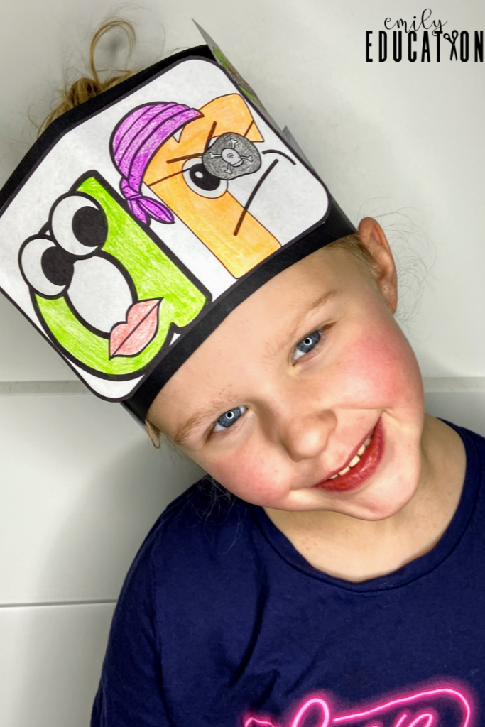 bossy r hats are a fun review activity