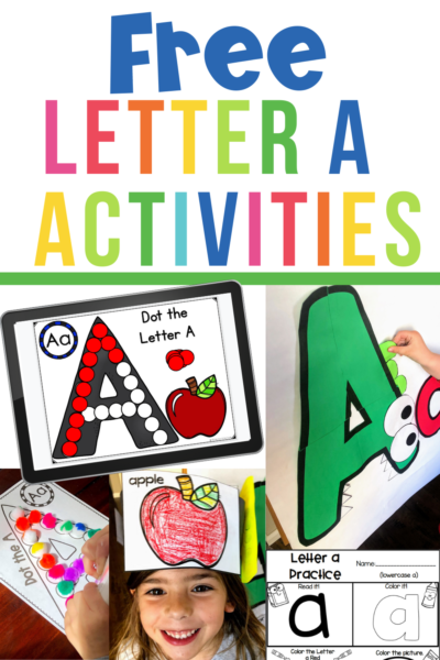 Free Letter A activities