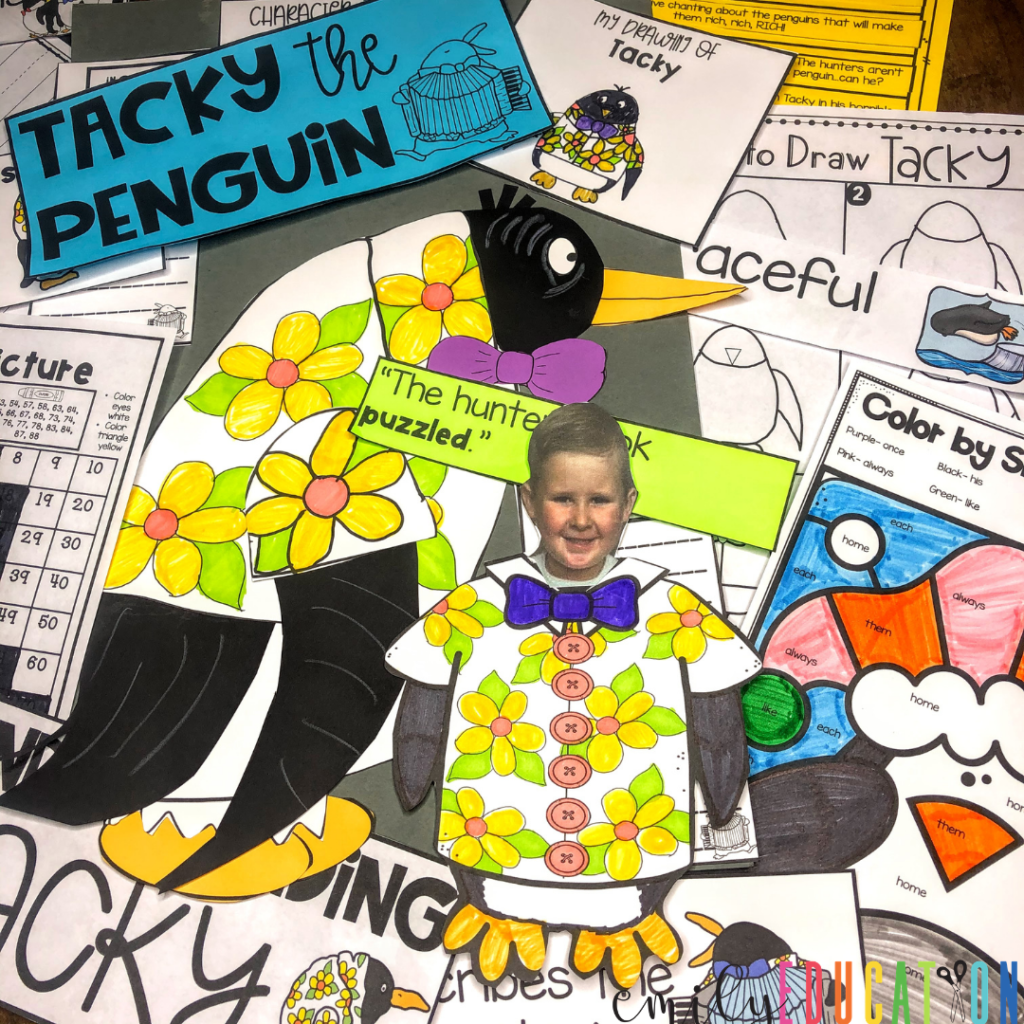 tacky the penguin book unit and related activities