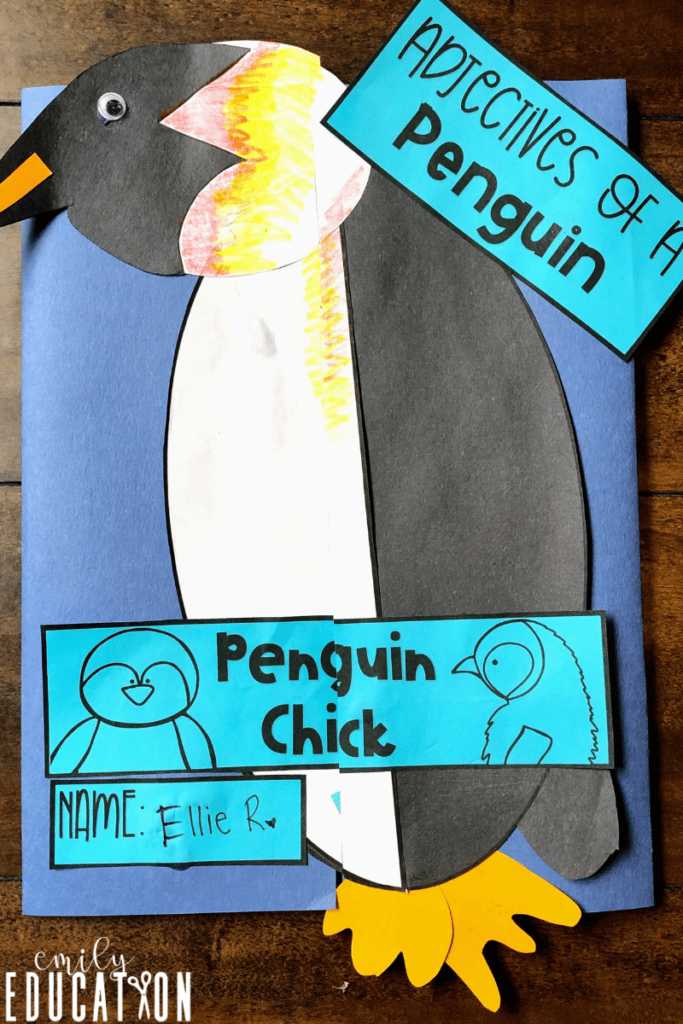 penguin chick book activities