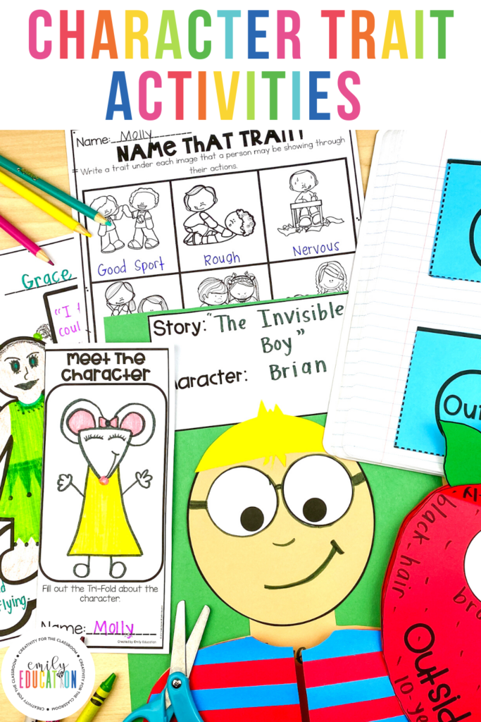 Character trait activities your students will love