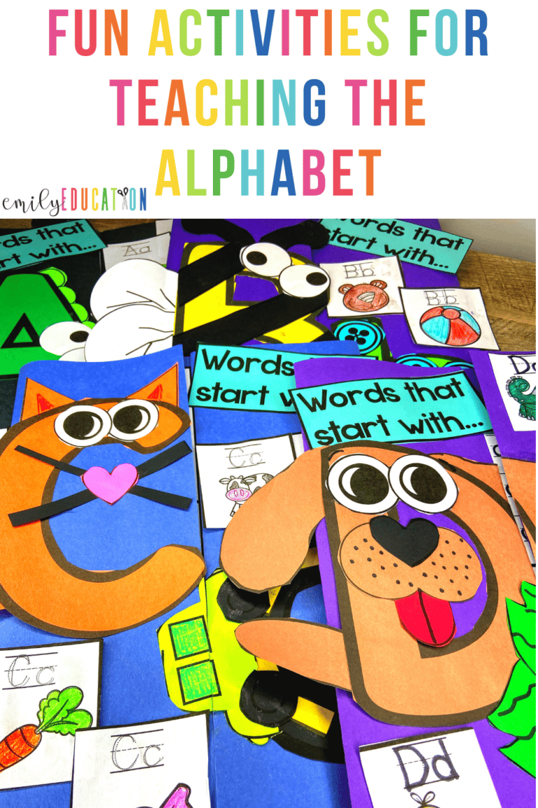 Use these fun activities to help your students learn the letters of the alphabet