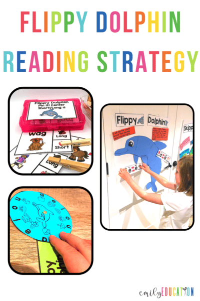 Help students decode long vowel sounds in unfamiliar words with the Flippy Dolphin reading strategy