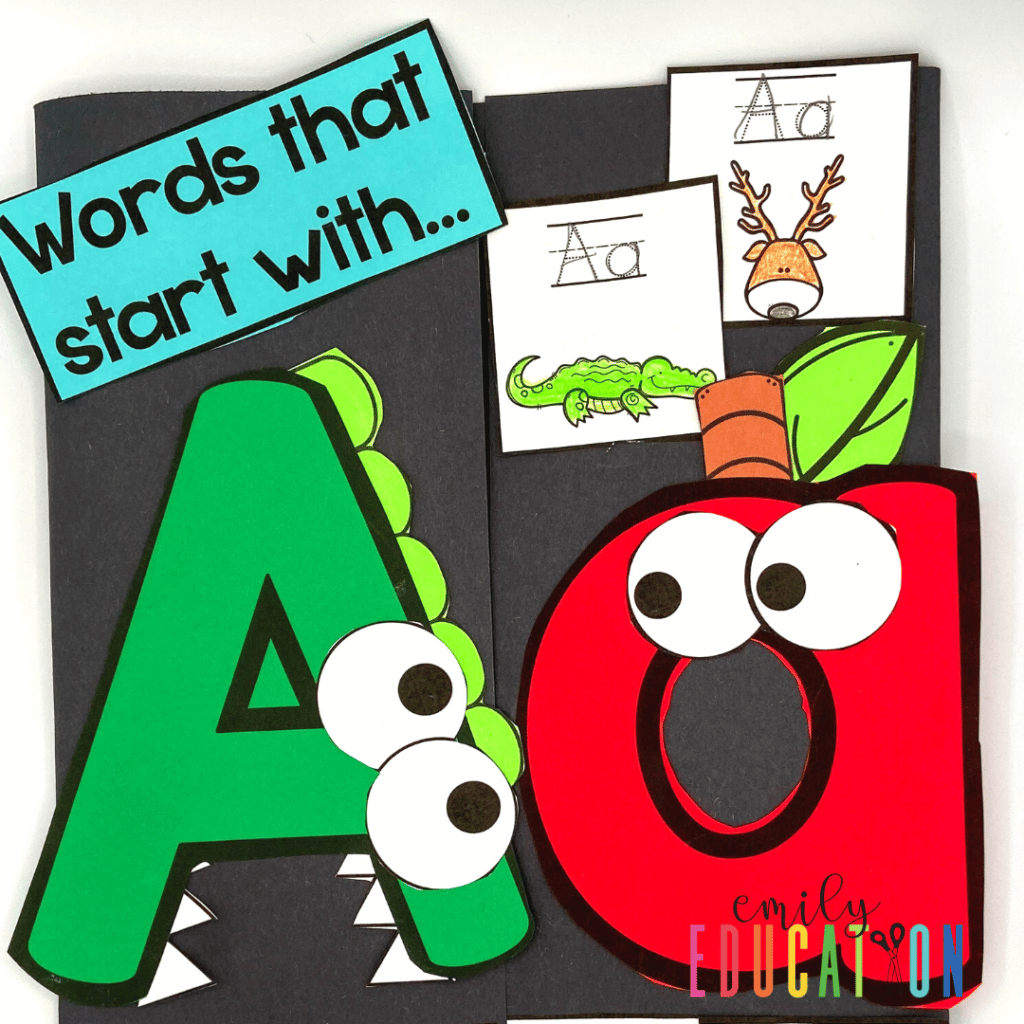 Turn letters into memorable characters to help your students remember letter names and sounds.